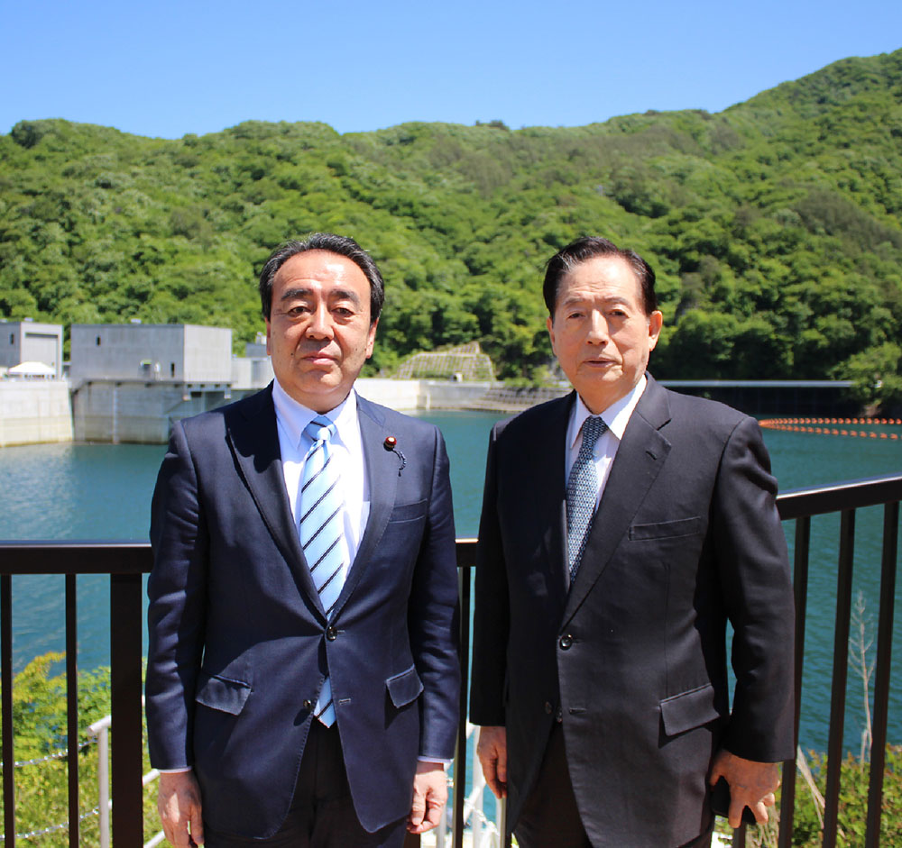 八ッ場ダムの建設促進