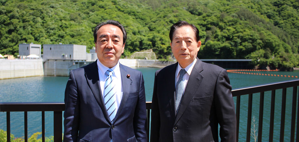 八ッ場ダムの建設促進